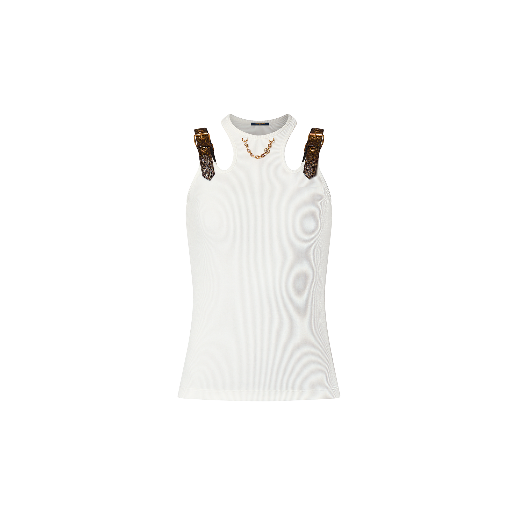 Louis Vuitton White Sleeveless Top outlets